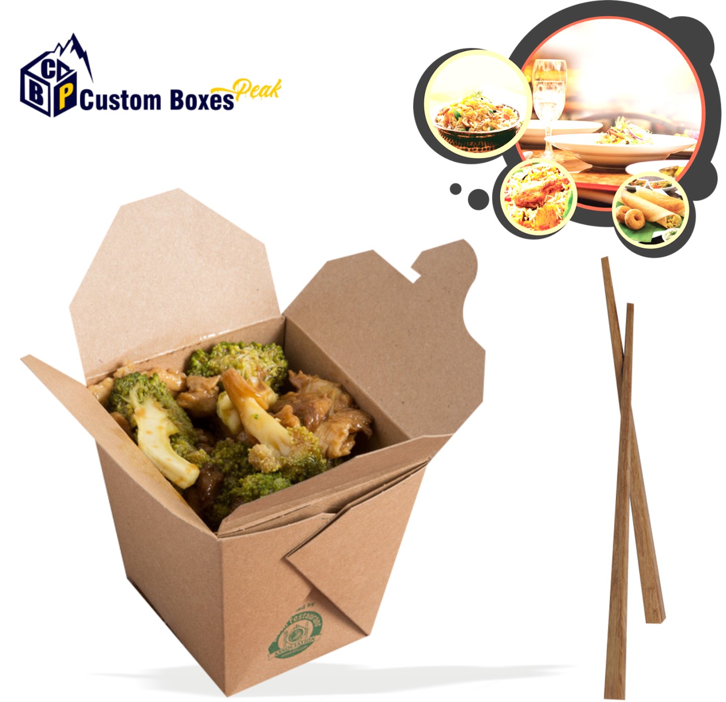 Custom chinese Food Boxes