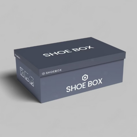sneakers in a box