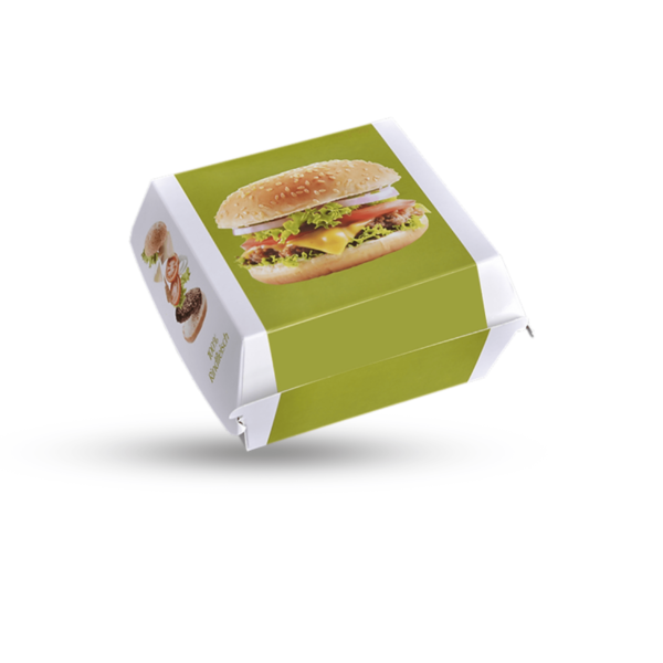 Small White Burger Boxes