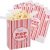 Silver Foiling Pop Corn Boxes