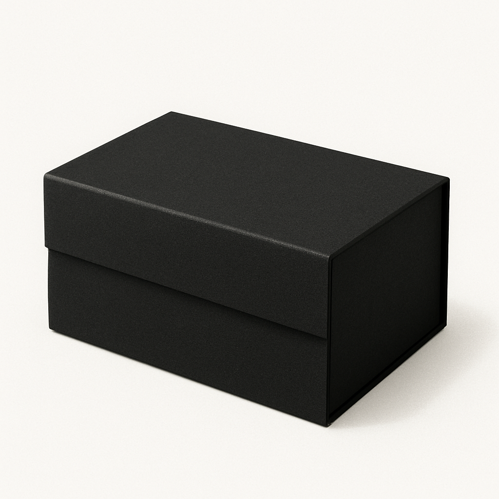 Black magnetic gift boxes