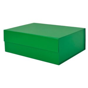 Green A4 Deep Magnetic Gift Boxes