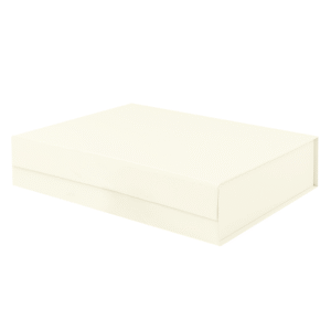 Ivory A4 Shallow Magnetic Gift Boxes