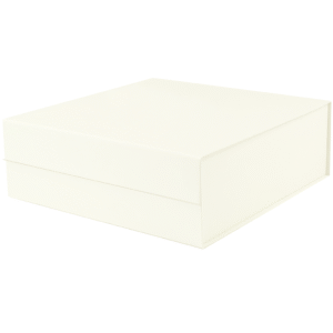 Ivory Large Square Magnetic Gift Boxes
