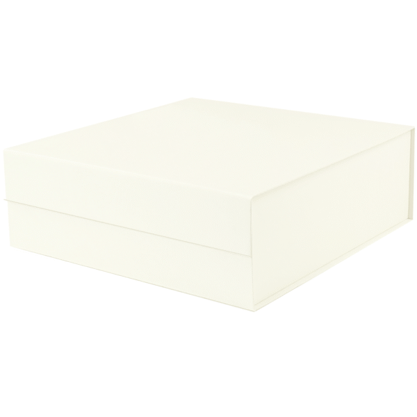 Ivory Large Square Magnetic Gift Boxes