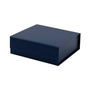 Navy Blue A5 Square Magnetic Gift Boxes