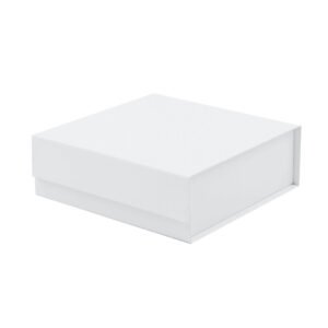 White A5 Square Magnetic Gift Boxes