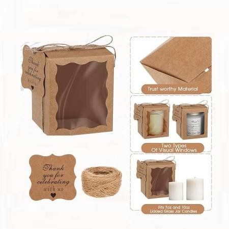 Kraft Candle Boxes