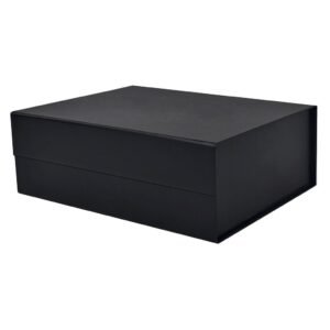 Black A4 Deep Magnetic Gift Boxes