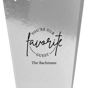 Circle Favorite Guest Mini Popcorn Boxes