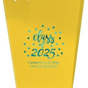 Class of Confetti Dots Mini Popcorn Boxes