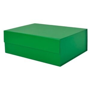 Green A4 Deep Magnetic Gift Boxes