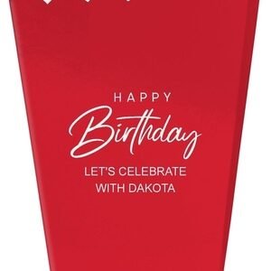 Happy Birthday Sophisticate Mini Popcorn Boxes