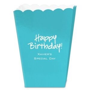 Studio Happy Birthday Mini Popcorn Boxes