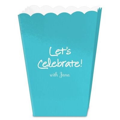 Studio Let's Celebrate Mini Popcorn Boxes