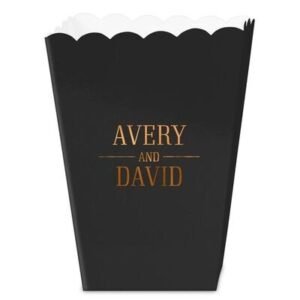 Modern Mini Popcorn Boxes