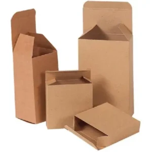 Brown Reverse Tuck End Chipboard Boxes