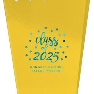 Class of Confetti Dots Mini Popcorn Boxes