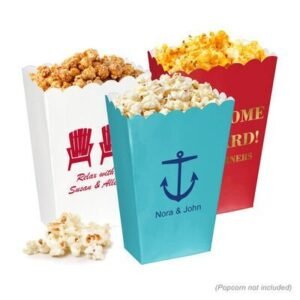 Design Your Own Nautical Theme Mini Popcorn Boxes