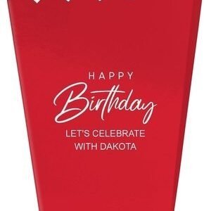 Happy Birthday Sophisticate Mini Popcorn Boxes