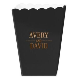 Modern Mini Popcorn Boxes