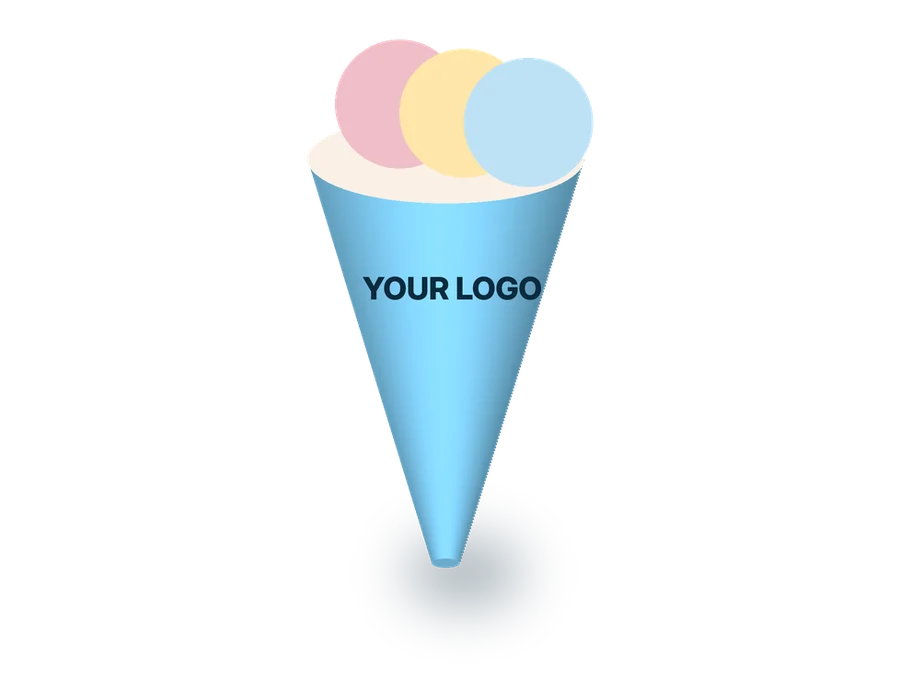 Custom Crepe Cones