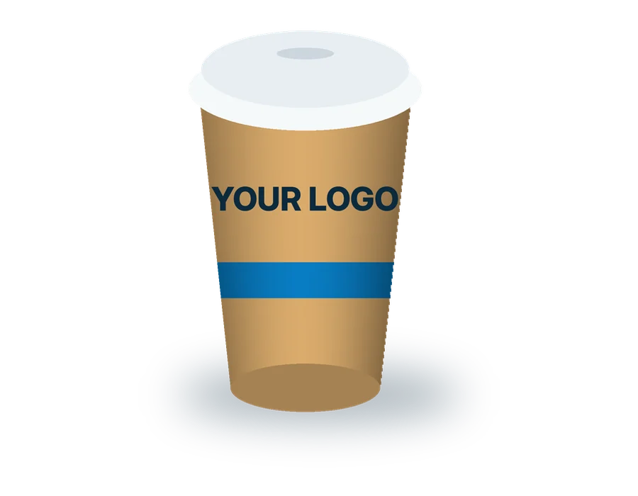 Custom 12oz Compostable Cold Cups